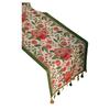American Country Style Jacquard Fringe Table Runner Hallway Long Cover Bed End Decorative Fabric