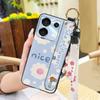 Flower Shockproof Phone Case For UMIDIGI G9 5G/Note9 5G Ring Silicone Fashion Design Dirt-resistant Anti-dust Kickstand