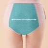 Simple Menstruation Panties Elastic Multicolor Comfy