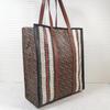 [Pre-Owned] Monogram Medium Brown Coated Canvas TB Tote Bag With Gold Hardware - Very Good #1N8NGS3