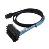 Кабель-адаптер-преобразователь Mini SAS 36P SFF-8087 на SFF-8482 SAS 29+15P SATA для серверного компьютера
