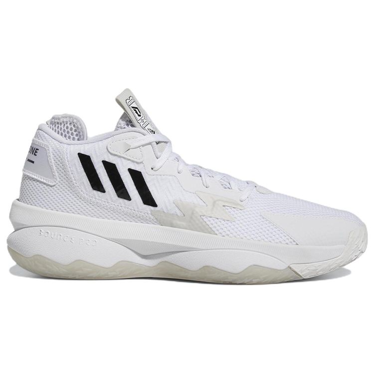 adidas Dame 8 Admit One — мужские кроссовки Cloud White Core-Black Grey-One GY6462