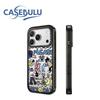 Прозрачный акриловый защитный чехол для iPhone 17 Pro Max/16 Pro - Дизайн 'Летающая Женщина Полицейский'