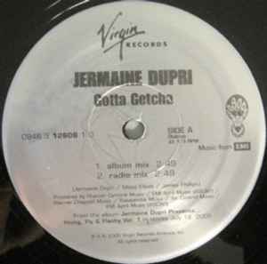 12-дюймовая пластинка JERMAINE DUPRI - Gotta Getcha 094631260810 Virgin 2005 США Рэп и хип-хоп/R&B Б/У