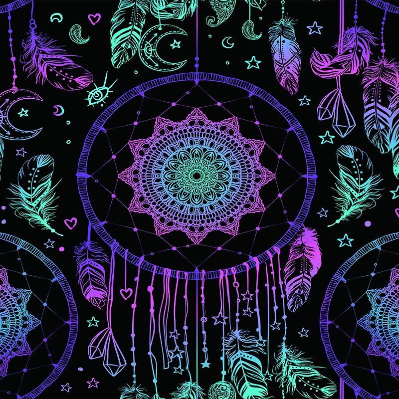 Домашний декор Гостиная Спальня Гобелен Красивый закат Солнце Луна Мандала Настенный гобелен