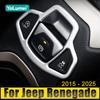 Для Jeep Renegade 2015 2016 2017 2018 2019 2020 2021 2022 2023 2024 2025 BU ABS автомобиля Кнопка ручного тормоза Панель отделка Крышка Наклейка