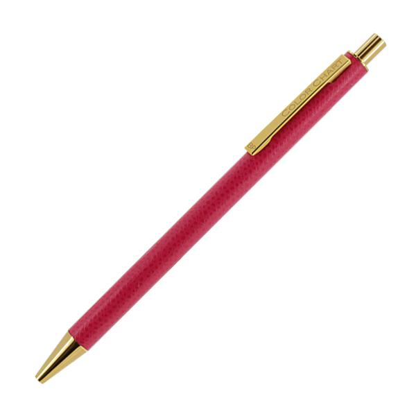 Color Chart Leather Wrapped Ballpoint Pen