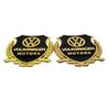 Для VOLKSWAGEN VW 2 шт. Наклейка для Volkswagen Golf MK4 MK6 MK7 Jetta Touareg Beetle Passat Polo Tiguan CC Наклейка на кузов автомобиля Металлическая E