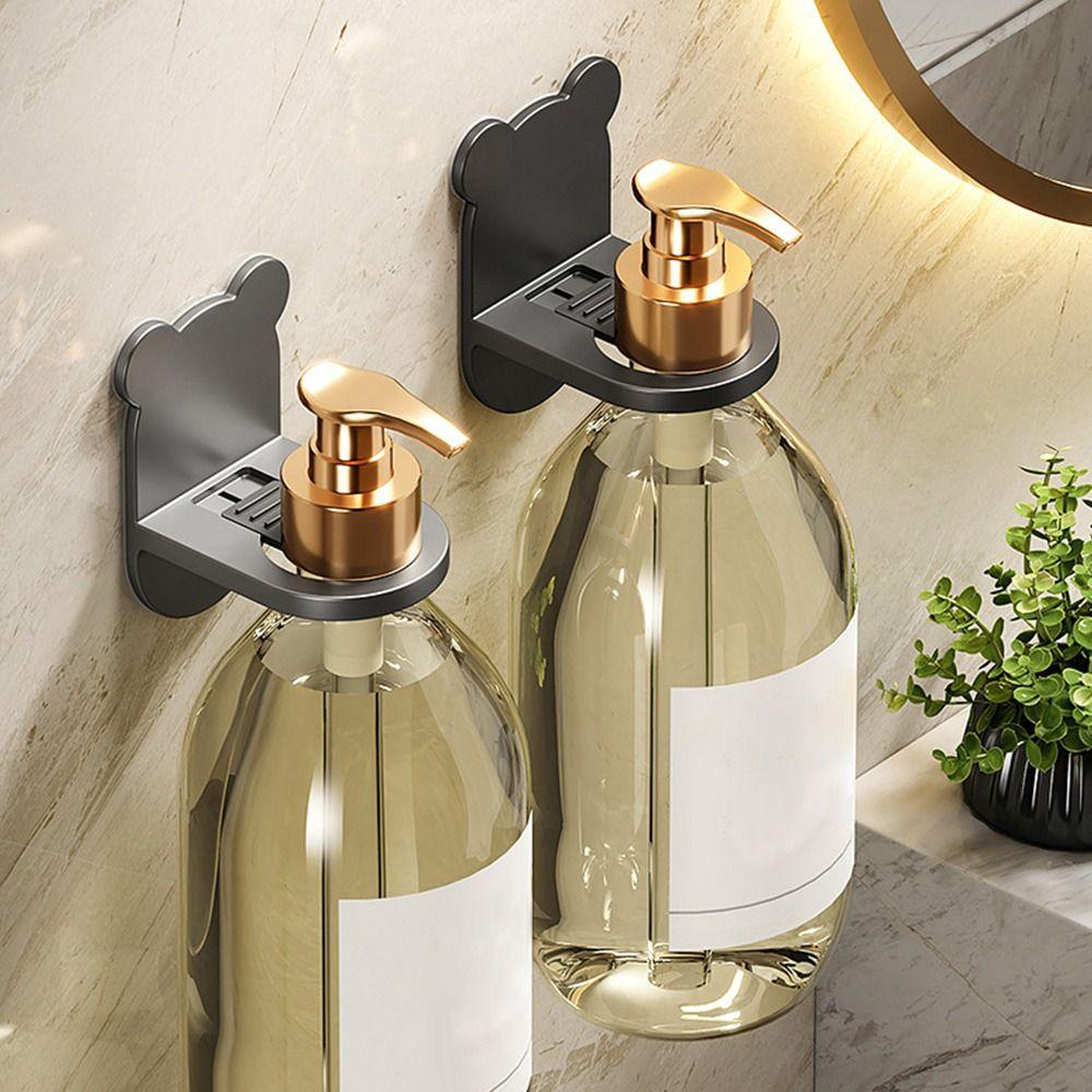 Clip Bathroom Kitchen Soap Bottle Holder Detergent Bottle Shelf Shampoo Holder Shower Gel Hanger