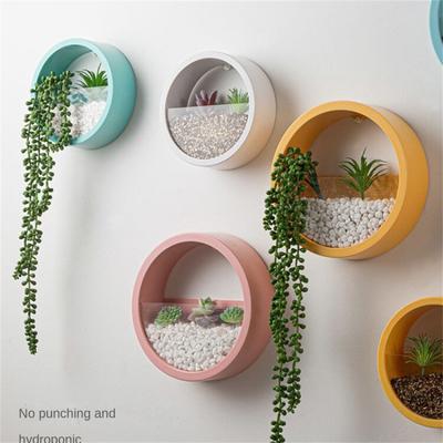 Nordic Home Decoration Ваза Настенный цветочный горшок Подвесные аксессуары для комнаты Корзина Цветочный контейнер Домашнее украшение Горшок для растений