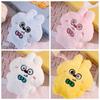 Cartoon Squeezing Keychain Friendship Rabbit Pendant Cute Plush Rabbit Keychain  Key Decor