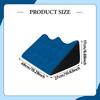 Bed Wedge Pillow Back Cushion Home Memory Foam Comfortable Massage Leg for Snoring Side