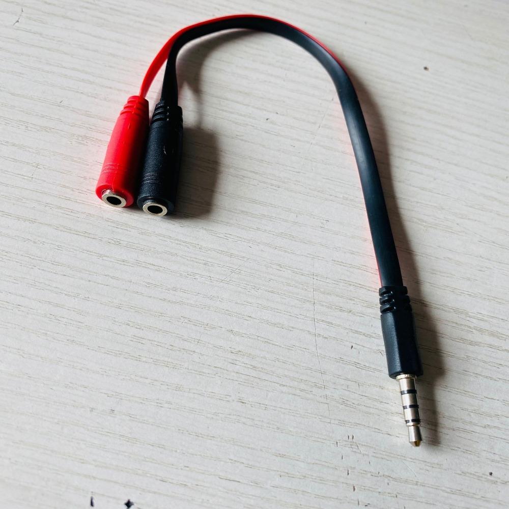 1 Female To 2 Male 3.5 Jack Audio Splitter Cable 1 Male To 2 Female Durable Smart Phone