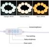 8 LED Makeup Light Kit USB Dimmable Mirror Bulbs Vanity Lighting Lights for Wall Dressing Table Bathroom