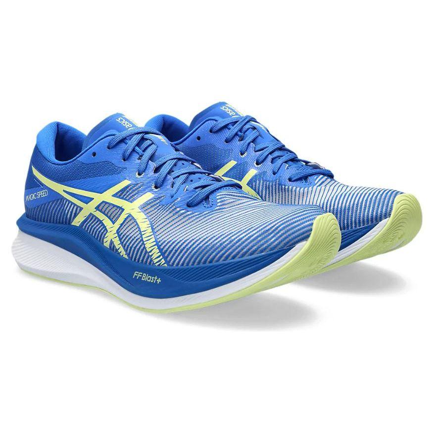 Asics Мужские кроссовки Magic Speed ​​3 Illusion Blue Glow Yellow 1011B703-400