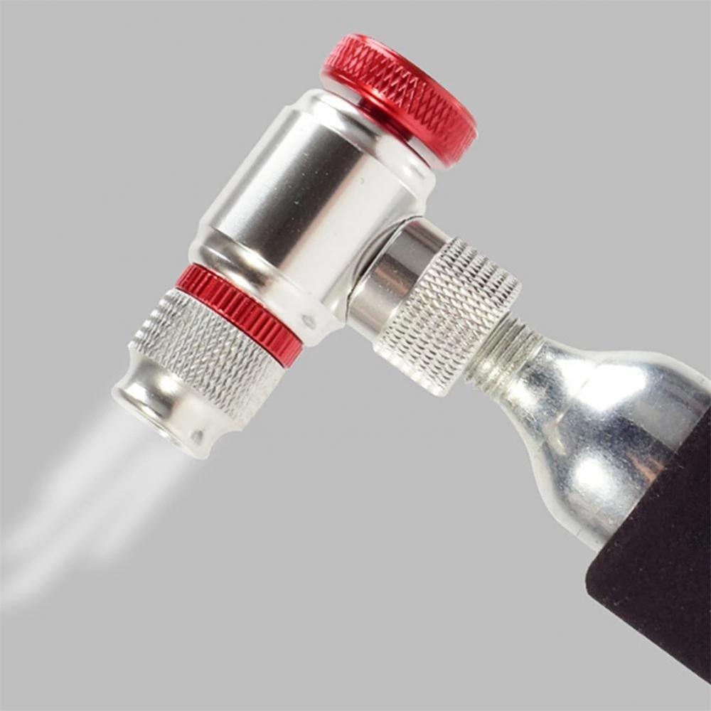Accessories Bike Pump Bicycle Accessories Fast Inflator CO2 Cylinder Pump Gas Nozzle Head Adapter