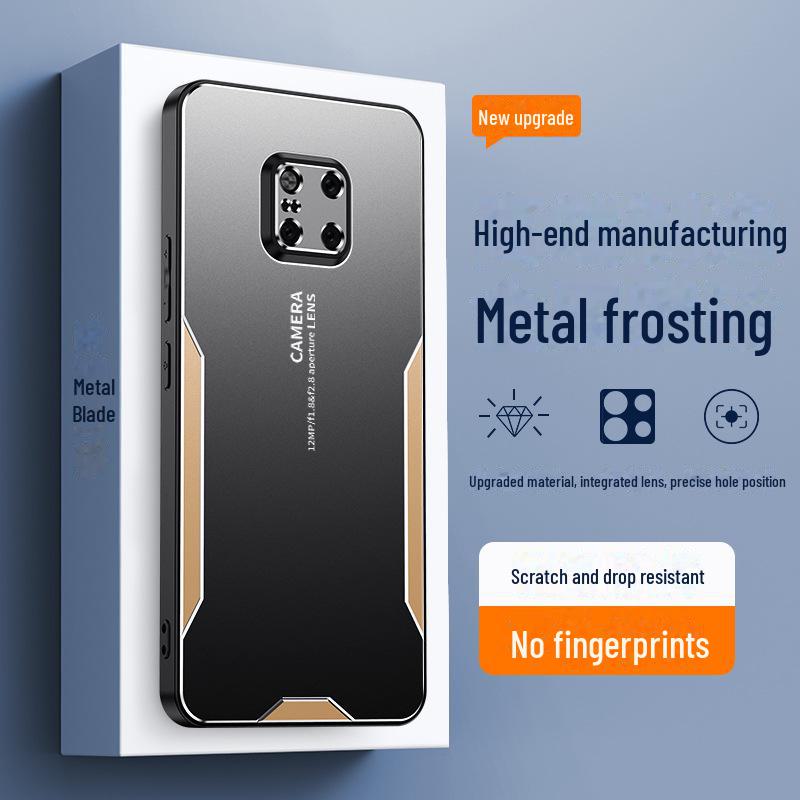 Металлический чехол для Huawei Mate 20 Pro: Защита от выпадения, комплексный, стильный дизайн для мужчин