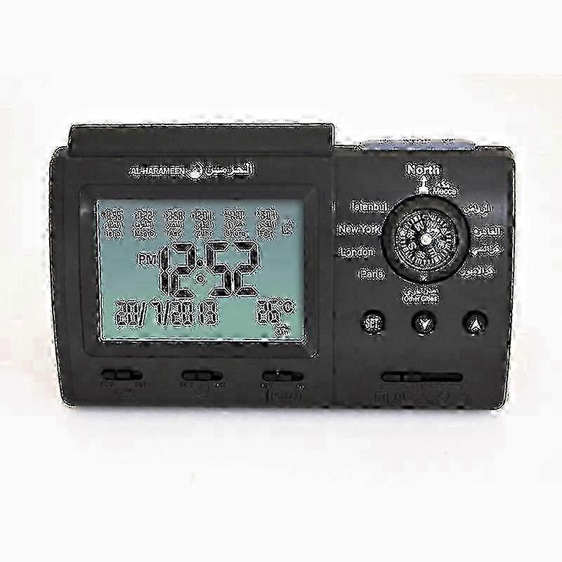Automatic Digital Clock Islamic Azan Muslim Prayer Alarm Azan Clock for Desktop Table Clock Home Decorations