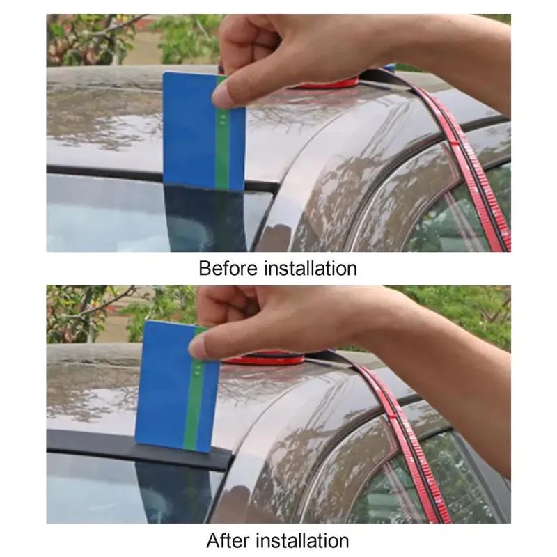 Car Seals Edge Sealing Strips Rubber Auto Roof Windshield Car Sealant Protector Strip Window Seals Noise ulation Soundproof