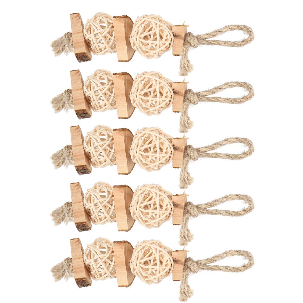 Игрушка для питомца Попугай Шлифовальная веревка Игрушка Яблоня Укушенный ротанговый мячик Хомяк Игрушка для питомца Шнур