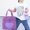 LoDrid Doll Storage Bag, Purple with 6 Clear Pockets, Easy Carry (Fits LOL OMG and More)