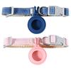 Регулируемый быстроразъемный кошачий ошейник, износостойкий шейный ремень для домашних животных, защитный браслет, трекер, защитный чехол для AirTag