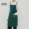 Kitchen Apron with Pocket Adjustable Strap Design Waterproof Anti-fouling Cleaning Apron Cooking Pinafore Kitchen Supplies