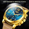 LIGE Top brand luxury watches mens business luminous quartz wristwatch waterproof leather clock Men's watches reloj hommes+BOX
