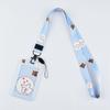 Cartoon Credential Card Holder Bags Doctor Nurse Neck Strap Lanyards Keychain Pass Card Holder Hang Rope Lariat Lanyard Gifts