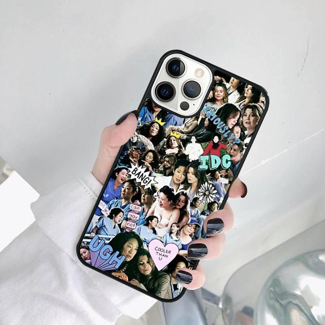 Чехол для телефона Greys Anatomy Мередит для iPhone 17 Air 15 Pro MAX 16 Plus 14 11 12 13