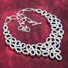 Blue Sapphire Gemstone Jewelry, Handmade 925 Solid Sterling Silver Jewelry, Amazing Necklace & Bracelet Jewelry Set For Wedding Gift