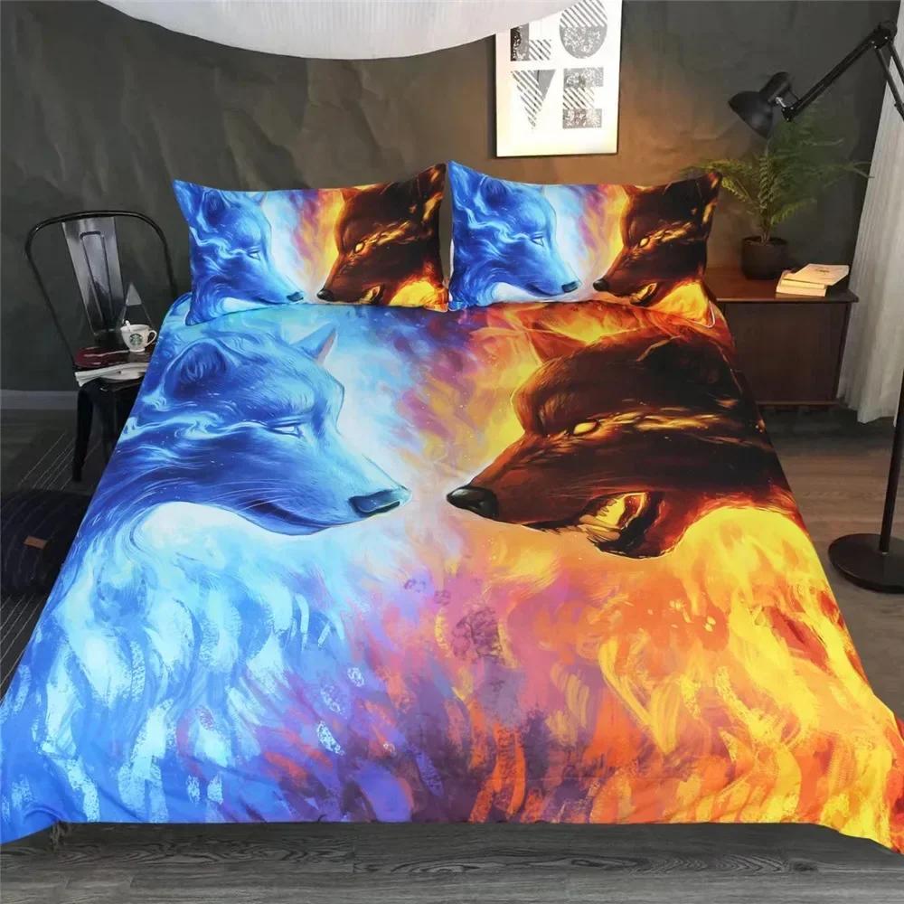 Комплект постельного белья Digital Wolf Duvet/Doona Single Twin Double Queen King Cal King Size