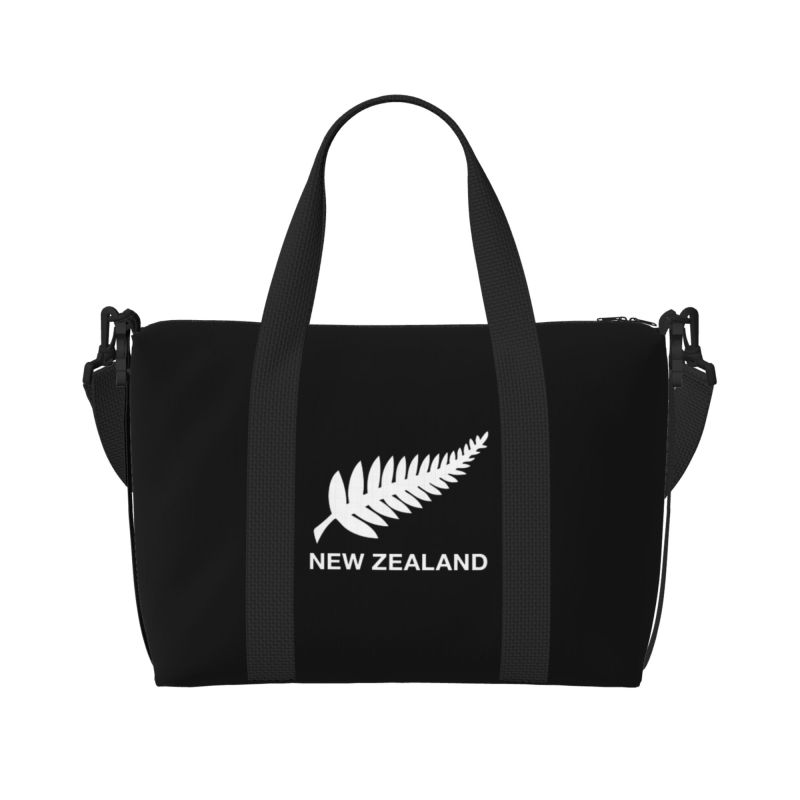Новая Зеландия All Blacks Дорожные сумки-даффлы Легкие водонепроницаемые Сумки для выходных и ночевки Унисекс Портативная Повседневная багажная сумка