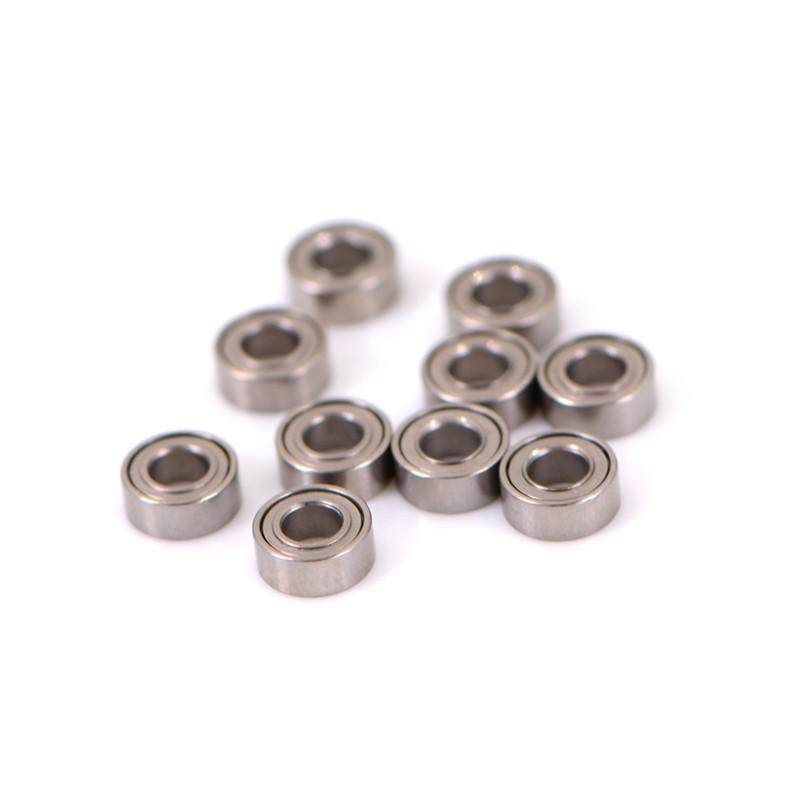 10Pcs Mini Bearing Steel Bearing Rolling Ball Bearings Mr63Zz 3*6*2.5Mm