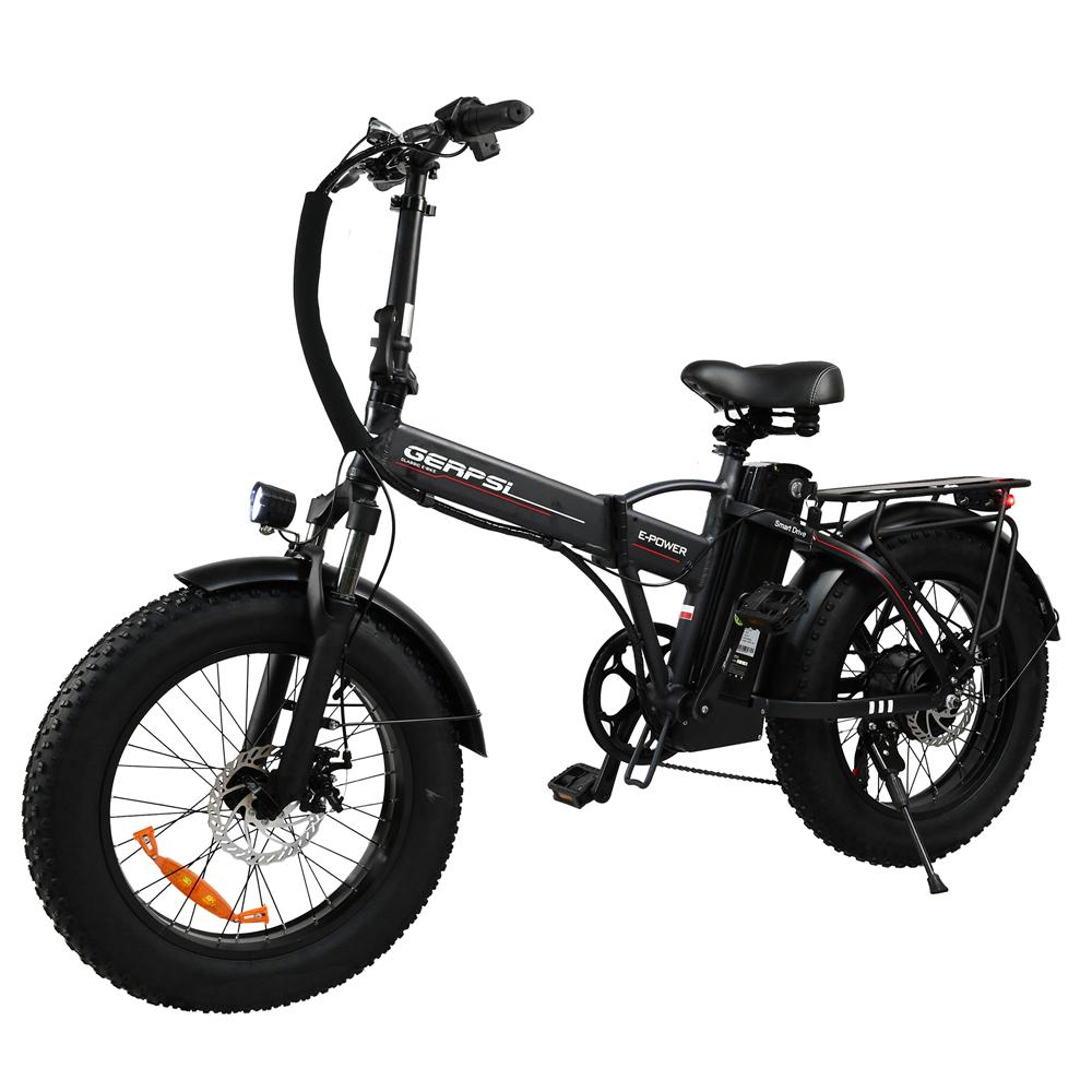 BAOLUJIE DZ2002 Adult Electric Bicycle 500W Motor Electric Bicycle 48V13AH Battery 20 Inch Tire City Commuter Electric Bicycle