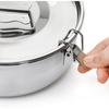 18/8 Stainless Steel Flan Mold, 65 Oz Flan Pan with Lid and Handle, Flanera Flan Maker Mold Compatible with 6 Quart Instant Pot