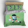 Pixelated soccer player design. Bedding sets Duvet cover sets Duvet covers Pillowcases(1 * Duvet Cover 2 * Pillowcases without duvet insert)