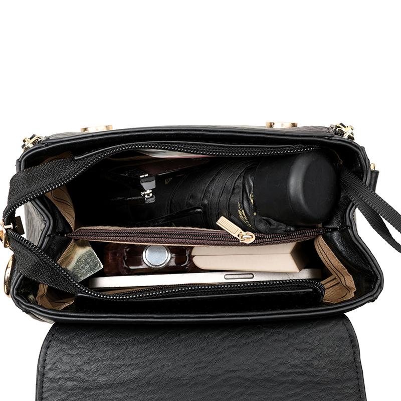 Модная женская сумка через плечо, Высококачественная сумка кроссбоди из искусственной кожи, Простая сумка на плечо, Повседневная сумочка, Подходящая для ежедневного использования и шопинга