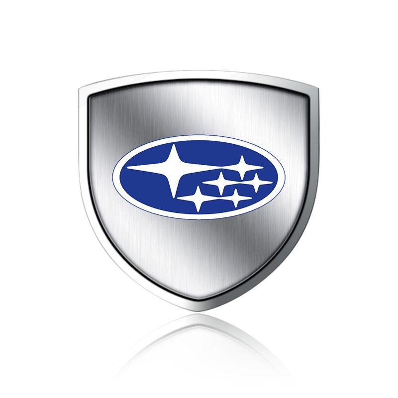 1 шт. 3D Металлическая Эмблема Щит Двери Автомобиля Значок Кузова Наклейка Стайлинг Для Subaru STI BRZ Impreza Forester Legacy Outback Levorg Tribeca