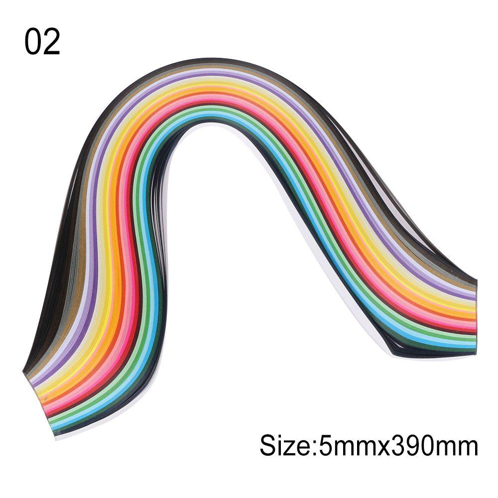 3/5/7/10mm NEW DIY Craft Quilling Paper Solid Color Origami Tool Handmade