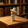 3D-печатная фигурка штабелируемого черепа Готическая в шляпе Статуя штабелируемого черепа Скульптура Хэллоуин Вечеринка Ужас Декор для дома Офиса