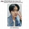 Stray Kids 9-й мини-альбом ATE Makestar Видеозвонок Благотворительное мероприятие Фотокарточка KPOP