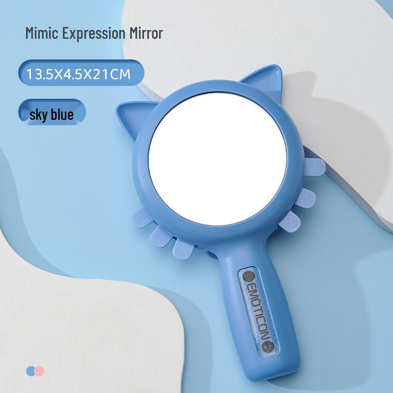 Baby Expression Puzzle Mirror: Emotion Recognition Cards for Toddlers