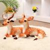 Small Size Deer Plush Toy Lifelike Sika Deer Soft Doll Real Life Stuffed Animals Toys for Children Home Decor