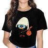 Unhappy Calimero Anime Women T Shirt Punk Unisex O-Neck TShirt Harajuku