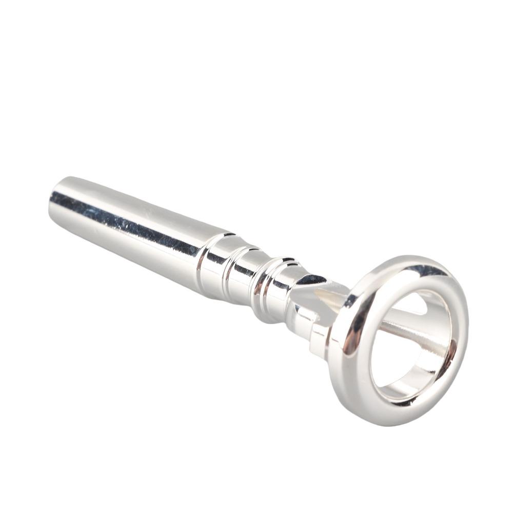 Brass Mouthpiece Trainer Silver Trumpet Mouthpieces Durable Brass Accessories  For Brass Players