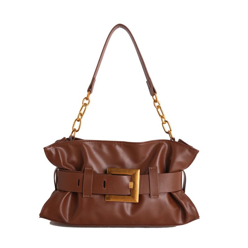 Women S Korean Style Pleated Cloud Bag Large Capacity Crossbody Underarm Bag