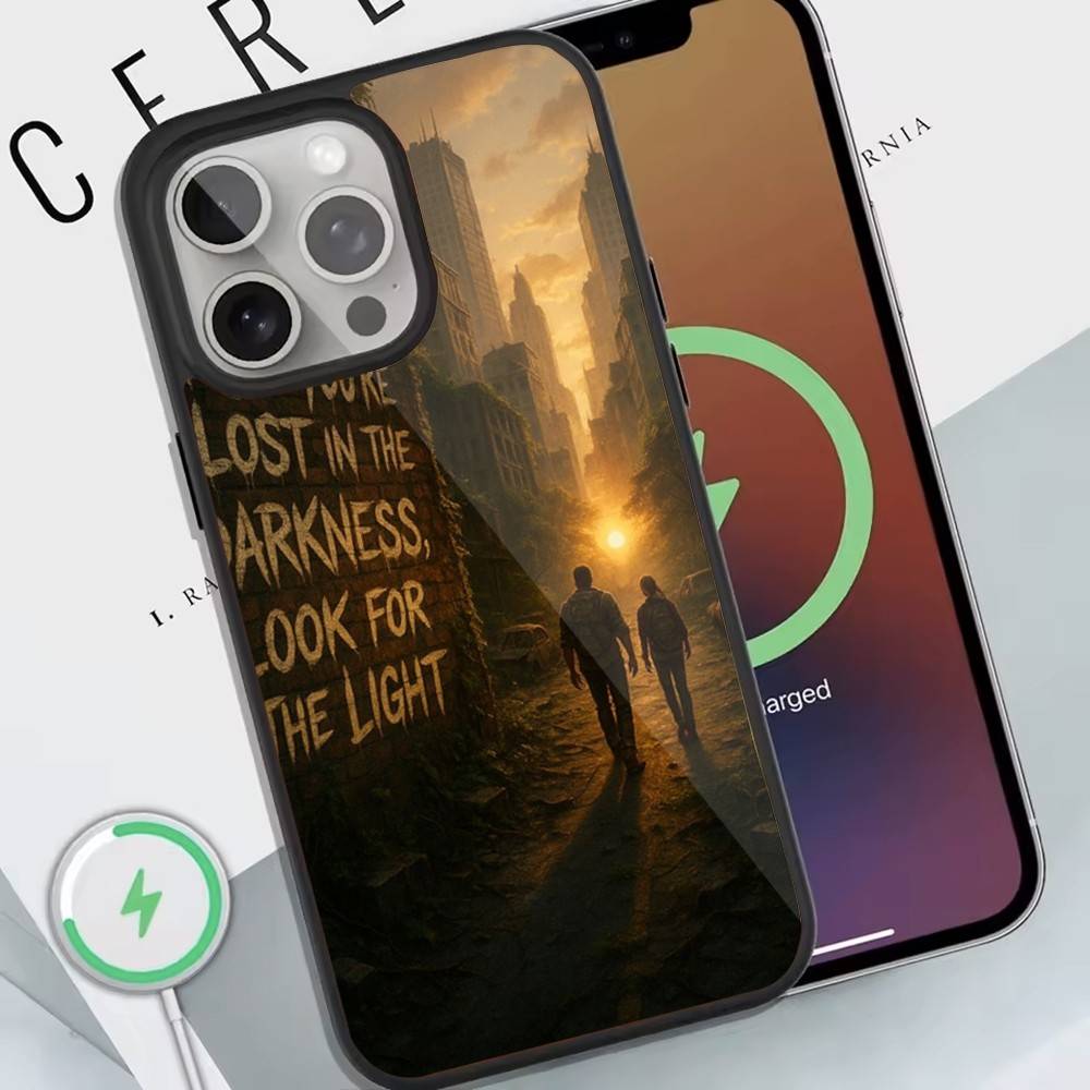 TWD T-The Walking Dead Phone Case For Magnetic Wireless Charge Cover For iphone 16 15 14 13 12 11 Pro Max Plus Coque