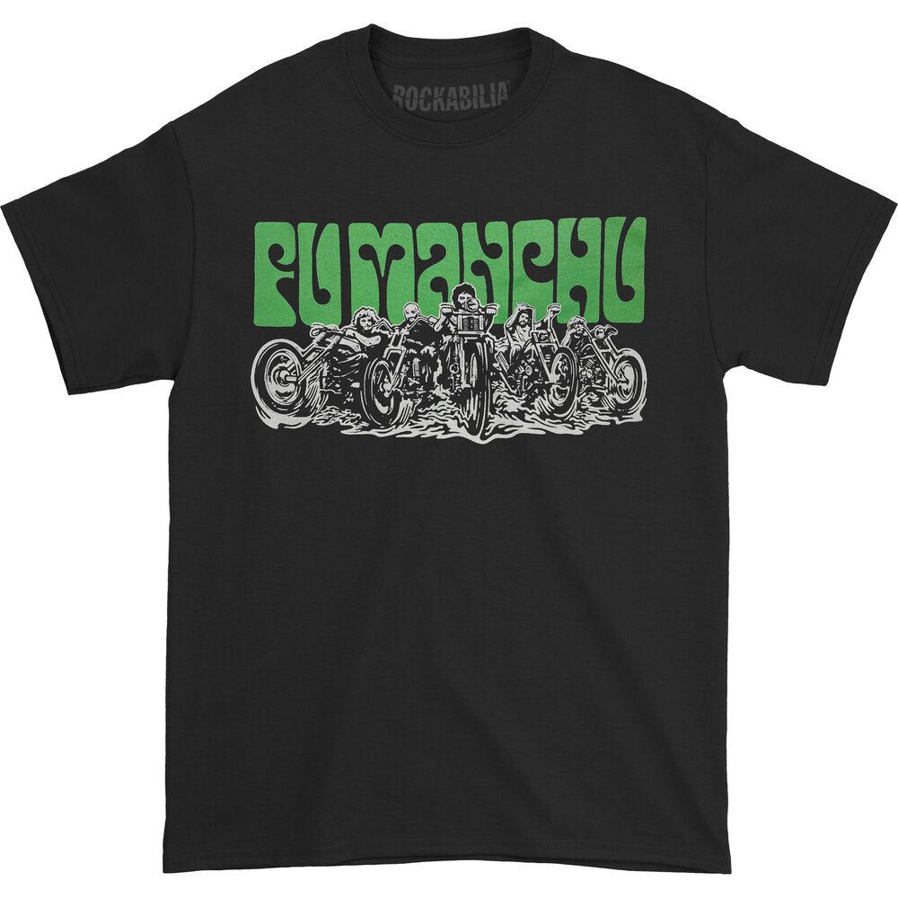 Мужская футболка Fu Manchu Bikers Reload Черная Унисекс Футболка