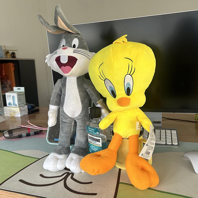 Плюшевая игрушка Looney Tunes Кролик Багз Птичка Твити Лола Банни Аниме Мультфильм Плюшевые Игрушки Мягкая Кукла Игрушки Подарок